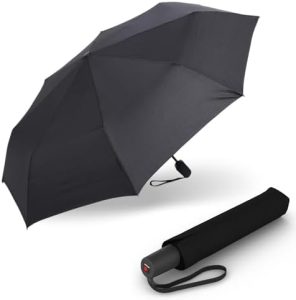 Knirps Regenschirm I.200 Medium Duomatic – Automatischer, kompakter Taschenschirm in verschiedenen Farben, leicht & stur