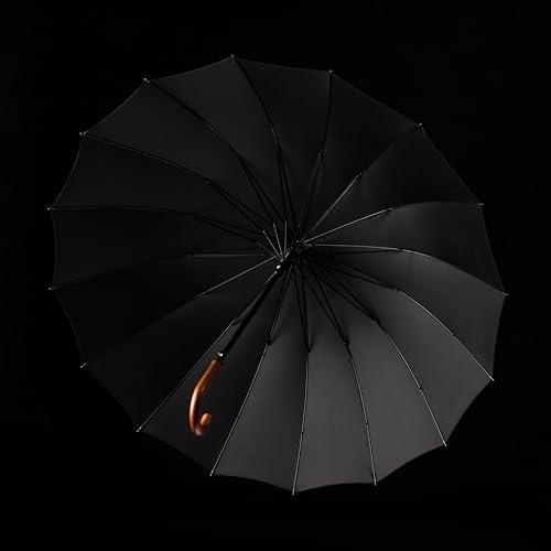 Verdone WEISNER CAPITOL Automatik Stockschirm – 2-Personen Regenschirm mit Windschutz, Ø120 cm und elegantem Etui