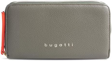 Bugatti Ella Geldbörse für Damen - Hochwertiges Kunstleder Portemonnaie für unterwegs