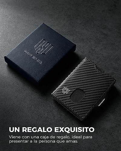 DODENSHA MagSnap Portmonee Herren | Slim Geldbörse mit RFID & Münzfach für 10+ Karten | Magnetverschluss für Alltag in S